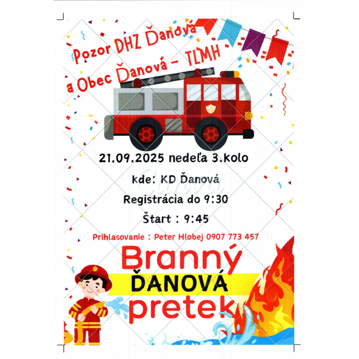 Branný pretek - Turčianska liga mladých hasičov
