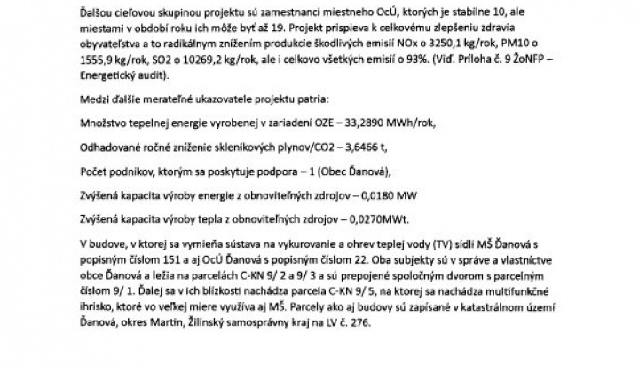 Aktuality / Výstavba zariadenia na využitie OZE pre objekt MŠ v obci Ďanová - foto