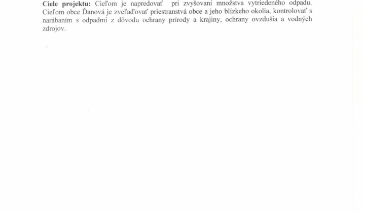 Aktuality / Nákup techniky na rozvoj odpadového hospodárstva s cieľom zefektívnenia a zvýšenia množstva vytriedenia odpadov  - foto