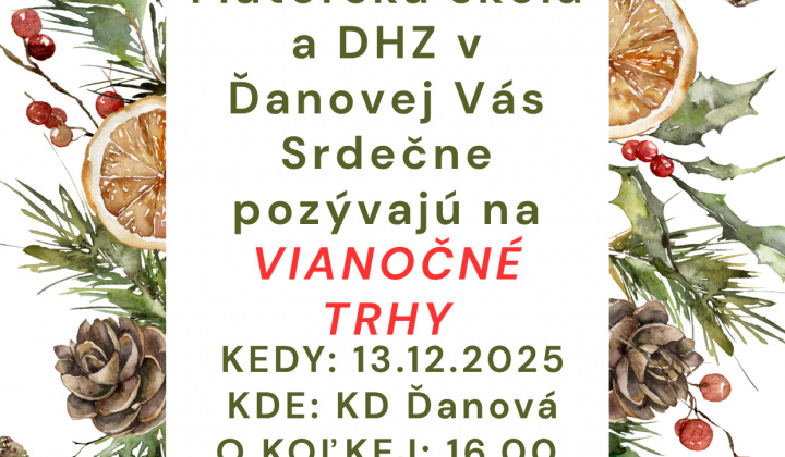 Aktuality / Vianočné trhy 13.12.2025 - foto