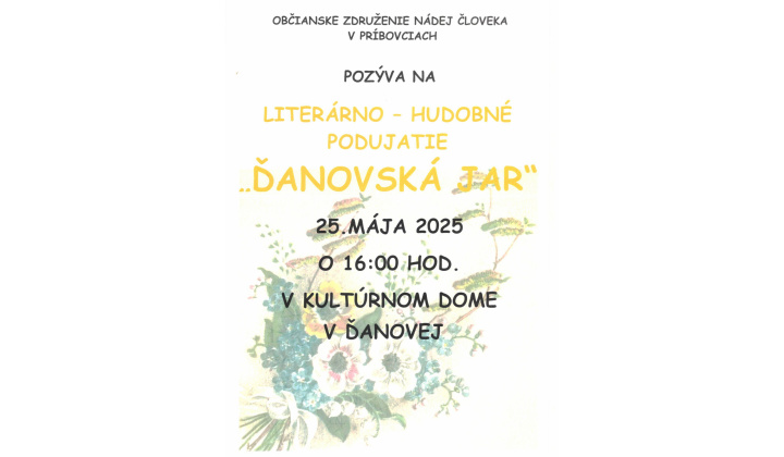 litrárno-hudobné podujatie