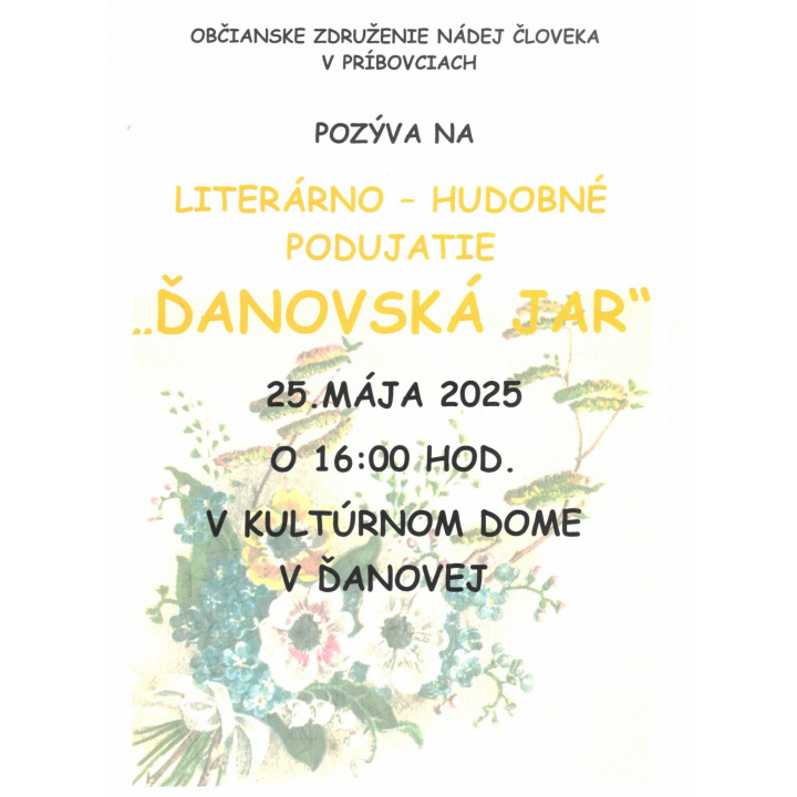 litrárno-hudobné podujatie