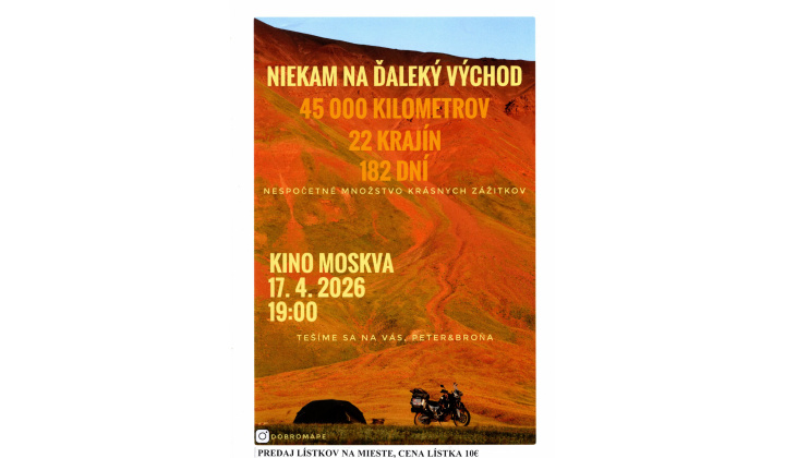 Niekam na ďaleký východ