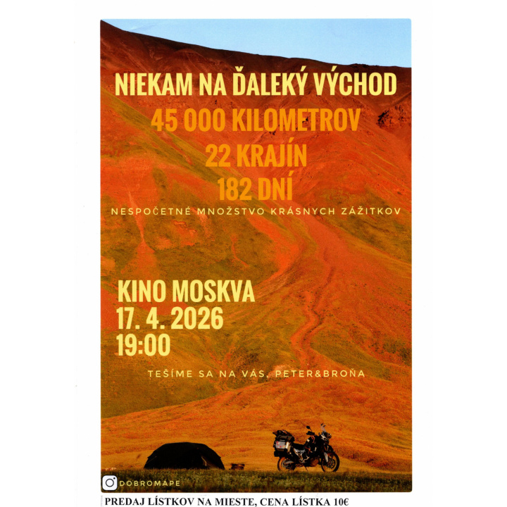 Niekam na ďaleký východ