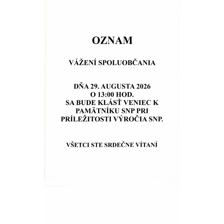 SNP 29.8.2026